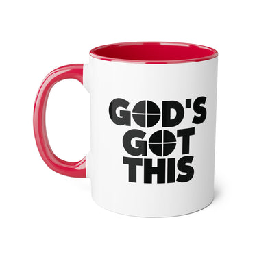 Faith Culture - God’s Got This - Christian Accent Coffee Mug, 11oz