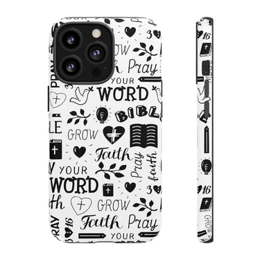 Prayer and Faith Christian Tough Phone Cases iPhone 13 Pro Matte