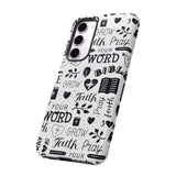 Prayer and Faith Christian Tough Phone Cases