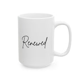 Faith Culture – Renewed Christian Mug, 11oz and 15oz | Inspired by Isaiah 40:31