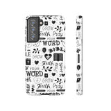 Prayer and Faith Christian Tough Phone Cases Samsung Galaxy S21 FE Matte