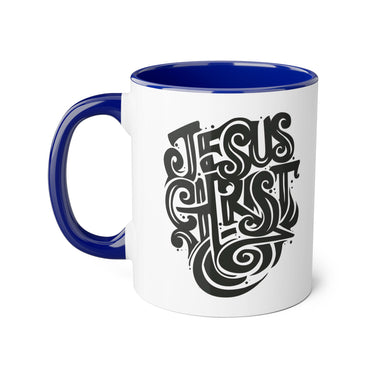 Faith Culture - Jesus Christ Is My Strength - Christian Accent Coffee Mug, 11oz