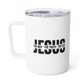 Faith Culture – Jesus: The Way, The Truth, The Life – Christian Coffee and Tea Mug, 10oz