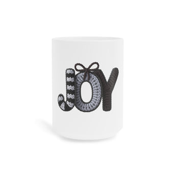 Faith Culture - Joy Christmas Mug – Cozy Holiday Christian Coffee Cup, 11oz 15oz 20oz