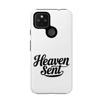 Faith Culture – Heaven Sent Christian Tough Phone Case Google Pixel 4a 5G Glossy