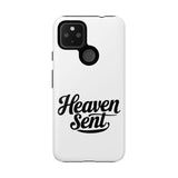 Faith Culture – Heaven Sent Christian Tough Phone Case Google Pixel 4a 5G Glossy