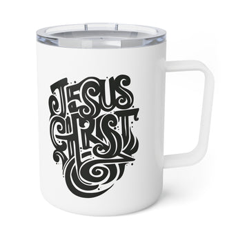Faith Culture – Jesus Christ – Christian Coffee and Tea Mug, 10oz 10oz White