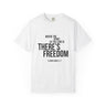 Where the Spirit Is There’s Freedom T-Shirt | 2 Corinthians 3:17 Christian Apparel White