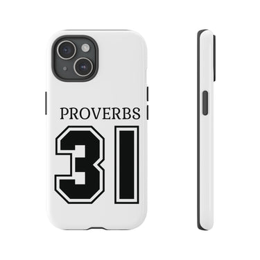 Faith Culture – Proverbs 31 Christian Tough Phone Case iPhone 15 Glossy