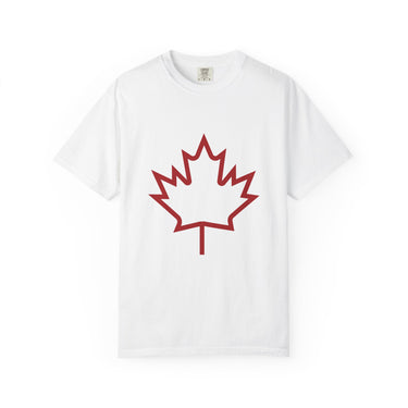 Faith Culture - Canada Maple Leaf Unisex T-Shirt – White | Canadian Heritage Tee
