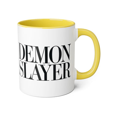 Faith Culture - Demon Slayer - Christian Accent Coffee Mug, 11oz