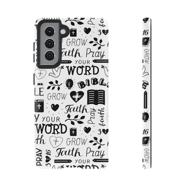 Prayer and Faith Christian Tough Phone Cases Samsung Galaxy S21 Matte