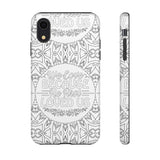 We Love Because He First Loved Us Christian Tough Phone Case iPhone XR Glossy