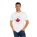 Faith Culture - O Canada Maple Leaf Unisex T-Shirt – White | True Patriot Love Tee