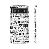 Prayer and Faith Christian Tough Phone Cases Google Pixel 6 Glossy