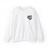 Faith Culture - Jesus Heart - Christian Unisex Crewneck Sweatshirt