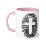 Faith Culture - Marked by the Cross - Christian Accent Coffee Mug, 11oz