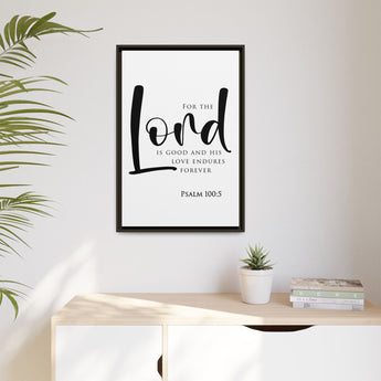 Eternal Gratitude - Psalm 100:5 - Christian Wall Art