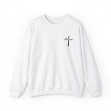 Faith Culture - Blessed Cross - Christian Unisex Crewneck Sweatshirt