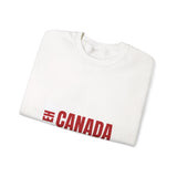 Faith Culture – Eh Canada Crewneck Sweatshirt – White | Fun & Friendly Canadian Expression Pullover