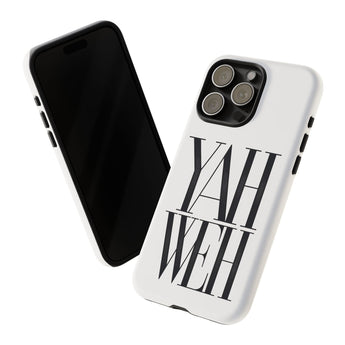 Faith Culture – YAHWEH Christian Tough Phone Case iPhone 15 Pro Max Matte