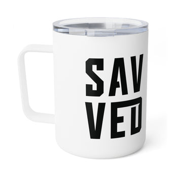 Faith Culture – Saved – Christian Coffee and Tea Mug, 10oz
