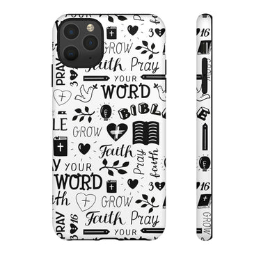 Prayer and Faith Christian Tough Phone Cases iPhone 11 Pro Max Matte