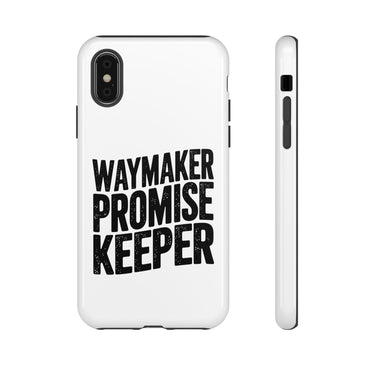 Faith Culture – Waymaker Promise Keeper Christian Tough Phone Case iPhone X Glossy