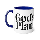 Faith Culture - God’s Plan - Christian Coffee Mug, 11oz