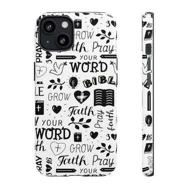 Prayer and Faith Christian Tough Phone Cases iPhone 13 Matte