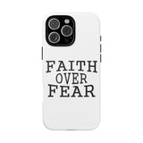 Faith Culture – Faith Over Fear Christian Tough Phone Case iPhone 16 Pro Max Matte