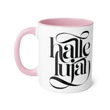 Faith Culture - Hallelujah - Christian Accent Coffee Mug, 11oz