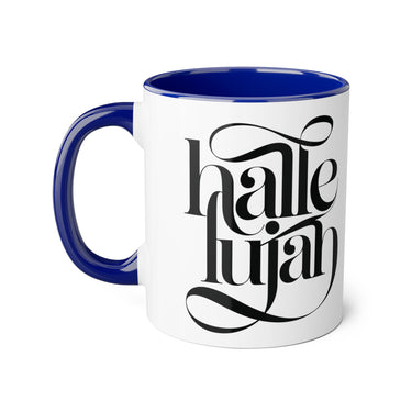 Faith Culture - Hallelujah - Christian Accent Coffee Mug, 11oz