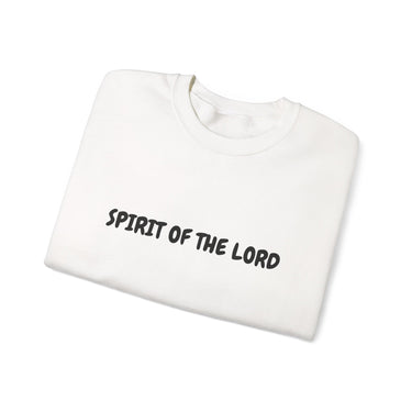Faith Culture – Spirit of the Lord Unisex Crewneck Sweatshirt – White | Christian Comfort Sweatshirt Inspired by 2 Corinthians 3:17