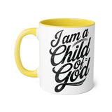 Faith Culture - Child of God - Christian Accent Coffee Mug, 11oz