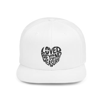 Faith Culture - Loved Beyond Measure - Christian Snapback Hat, Flat Bill Cap for Men and Women