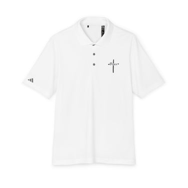 Faith Culture - Peace Cross - Christian Unisex Performance Polo by adidas®