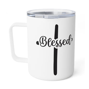 Faith Culture – Blessed Cross – Christian Coffee and Tea Mug, 10oz
