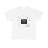 Unisex Heavy Cotton Tee White