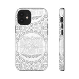 We Love Because He First Loved Us Christian Tough Phone Case iPhone 12 Mini Glossy