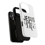 Faith Culture – Jesus Is Life Christian Tough Phone Case