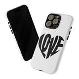 Faith Culture – LOVE Heart Christian Tough Phone Case iPhone 15 Pro Max Glossy