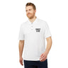 Faith Culture - Christ Club - Christian Unisex Performance Polo by adidas® White