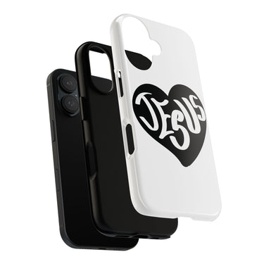 Faith Culture – Jesus Heart Christian Tough Phone Case