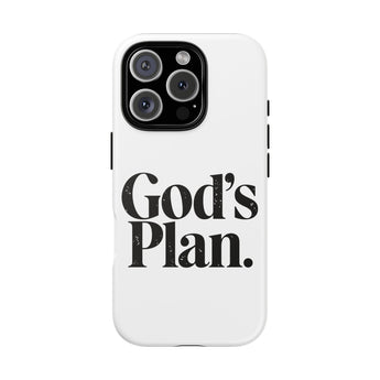 Faith Culture – God’s Plan Christian Tough Phone Case iPhone 16 Pro Matte