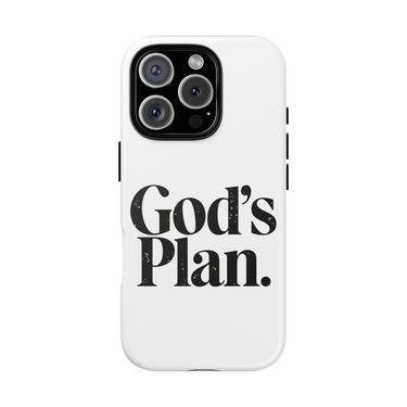 Faith Culture – God’s Plan Christian Tough Phone Case iPhone 16 Pro Matte