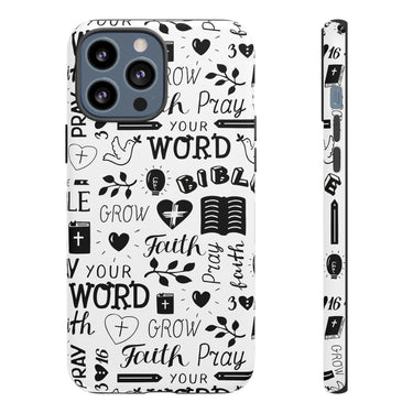 Prayer and Faith Christian Tough Phone Cases iPhone 13 Pro Max Matte
