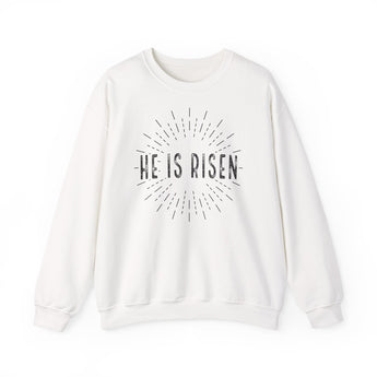 He Is Risen Sweatshirt | Christian Easter Apparel