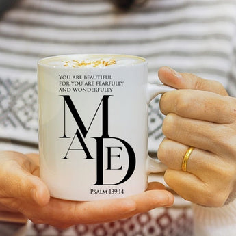 Faith Culture - Psalm 139:14 - Christian Accent Coffee Mug (11oz)