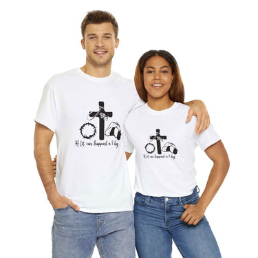 Unisex Heavy Cotton Tee White